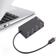 USB허브 4포트 USB멀티허브 무전원허브